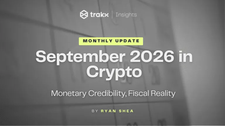 Setembro de 2026 no mundo das criptomoedas: credibilidade monetária, realidade fiscal